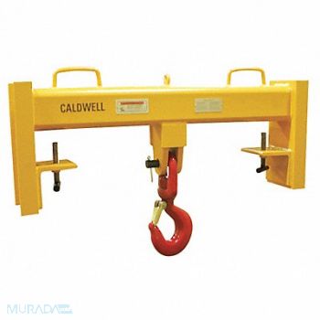 CALDWELL Forklift Beam Swivel Hook Cap 30 000 lb, 41D523