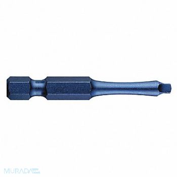 WESTWARD Torsion Bit 1/4 Square Recess #2 PK50, 41D613
