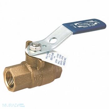 NIBCO Bronze Ball Valve Inline FNPT 2 in, 41E380