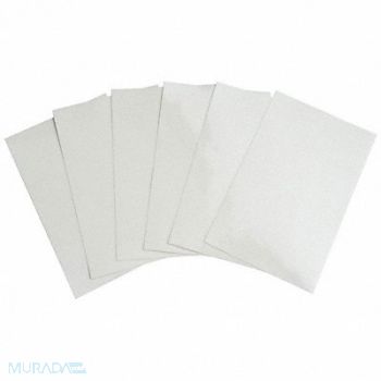 BRADY Label Overlay 3-1/2 x 5-1/2In PK50, 41F231