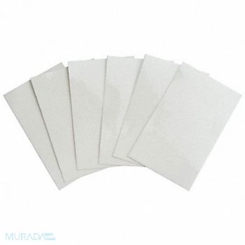 BRADY Label Overlay 1-1/2 x 2-1/2In PK50, 41F232