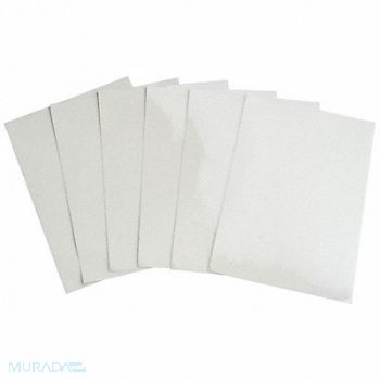 BRADY Label Overlay 4-1/2 x 6-1/2In PK50, 41F233