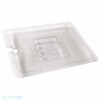 CRESTWARE Pan Cover Polycarbonate Fits Half Pan, 41G533