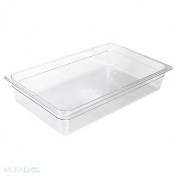 CRESTWARE Food Pan Polycarbonate Full 20-3/4 In, 41G541
