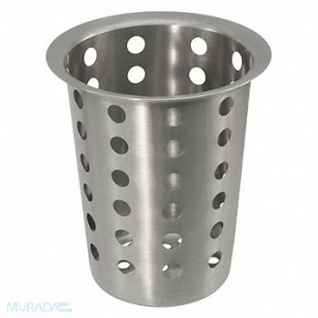 CRESTWARE Silverware Cylinder 4-1/2 In L SS, 41G578