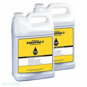 ENERPAC Hydraulic Oil 2.5 gal Plastic PK2, 41GJ05