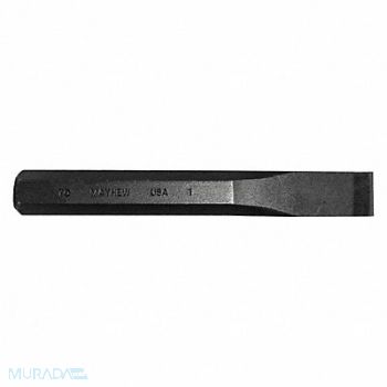 MAYHEW PRO Cold Chisel 1 in x 8 in Steel BO, 41GJ92