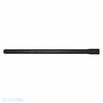 MAYHEW PRO Cold Chisel 1 in x 12 in Steel BO, 41GJ93