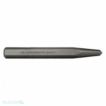 MAYHEW SELECT Center Punch 6-1/4 in L Steel Shot Blast, 41GK28
