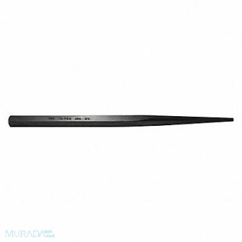 MAYHEW PRO Line Punch 15in L 1/4in Tip Steel BO, 41GK30