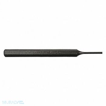 MAYHEW PRO Pin Punch 4-1/2in L 3/32in Tip Steel BO, 41GK34