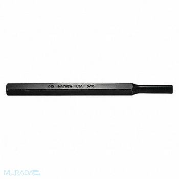 MAYHEW PRO Pin Punch 6in L 5/16in Tip Steel BO, 41GK39