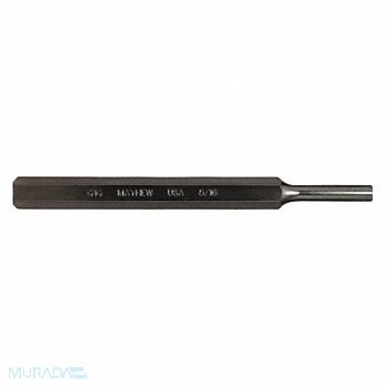 MAYHEW PRO Pin Punch 6in L 5/16in Tip Steel, 41GK41