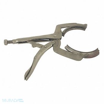 DETROIT FLEX DEFENSE V-Band Vice Grip 2-1/2 in Dia SS, 41GT23