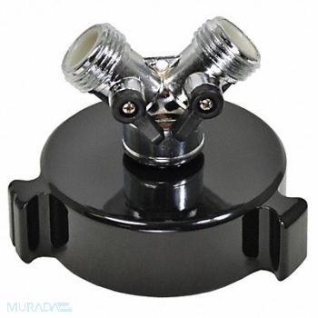 MOON AMERICAN Hazmat Adapter 3 L Alum /Nickel Brass, 41H491