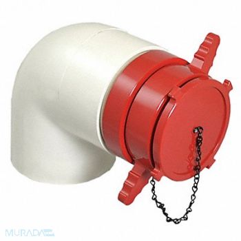 MOON AMERICAN Dry Hydrant 90 Adapter 6 In Female, 41H505