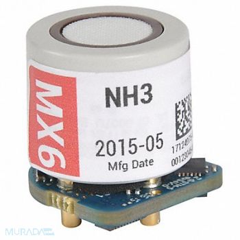 INDUSTRIAL SCIENTIFIC Sensor Detects Ammonia 0 to 500ppm Range, 41H613