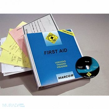 MARCOM DVD Spanish First Aid/Construction, 41J277