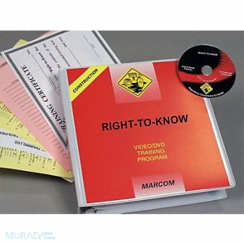 MARCOM DVD Spanish Chemical Safety, 41J289