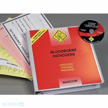 MARCOM DVD Spanish Bloodborne Pathogens, 41J347