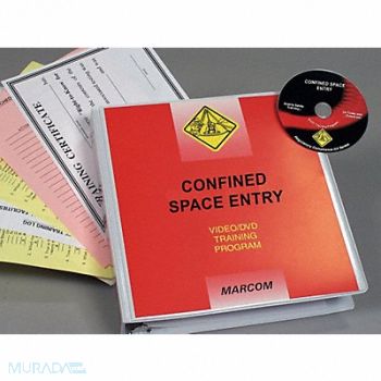 MARCOM DVD Spanish Confined Spaces, 41J351