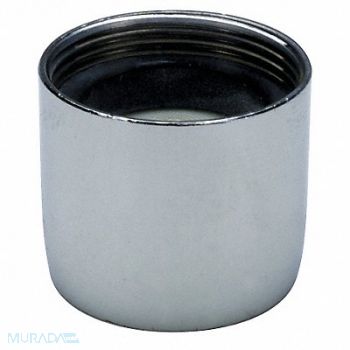 ZURN Aerator Brass 3/4 in - 27 Chrome, 46CD57