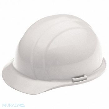 ERB SAFETY Hard Hat Type 1 Class E Pinlock White, 41N911