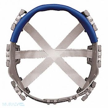 ERB SAFETY Hard Hat Suspension 6-pt. Pinlock, 41N906