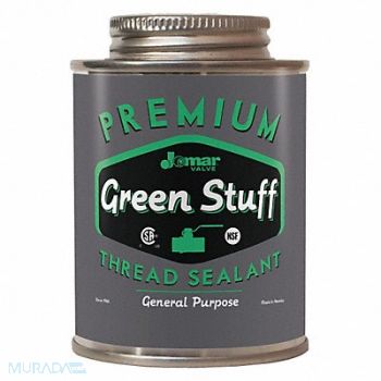 JOMAR VALVE Pipe Thread Sealant 32 fl oz Green, 41NK86