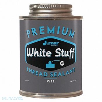 JOMAR VALVE Pipe Thread Sealant 32 fl oz White, 41NK88
