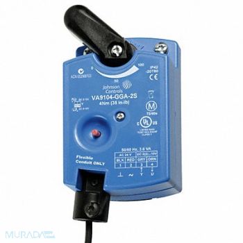 JOHNSON CONTROLS Elec Act 35 in.-lb. Floating 24VAC, 41P694