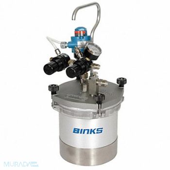 BINKS Pressure Spray Gun Cup 2 qt., 41U069