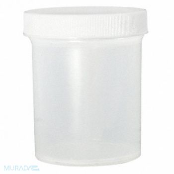 QORPAK Jar 960mL Plastic Wide PK60, 41U403