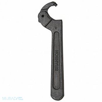 BRANSON Pin Spanner Wrench Side 6-3/8, 41V363