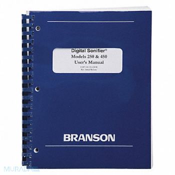 BRANSON 250/450 Digital Manual, 41V379