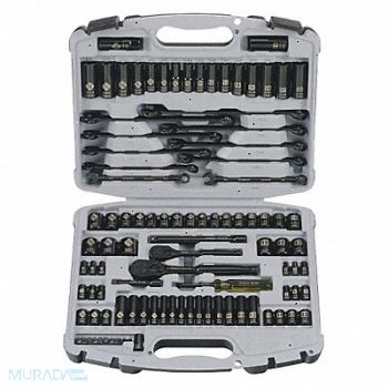 STANLEY Socket Set 99 pcs. Black Chrome, 41VE36