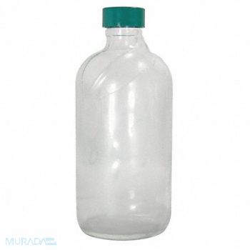 QORPAK Safety Coated Bottle 480mL Narrow PK12, 41W192