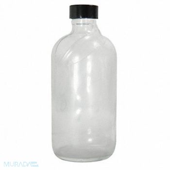 QORPAK Safety Coated Bottle 960mL Narrow PK12, 41W196