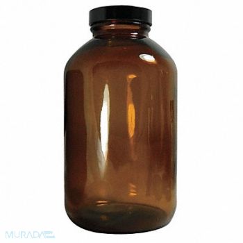 QORPAK Packer Bottle 120mL Glass Wide PK180, 41W186