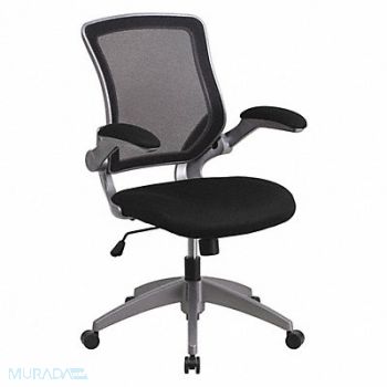 FLASH FURNITURE Task Chair Black Seat Mesh Back, 420G10