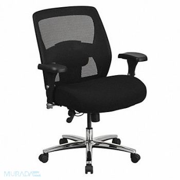 FLASH FURNITURE Executive Chair Black Seat Mesh Back, 420G56