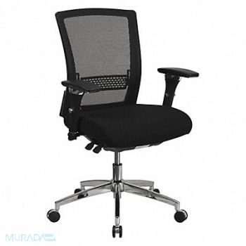FLASH FURNITURE Desk Chair Black Seat Mesh Back, 420G60