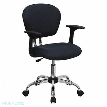 FLASH FURNITURE Task Chair Gray Seat Mesh Back, 420G61