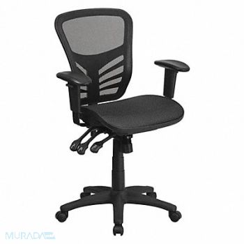 FLASH FURNITURE Executive Chair Black Seat Mesh Back, 420G66