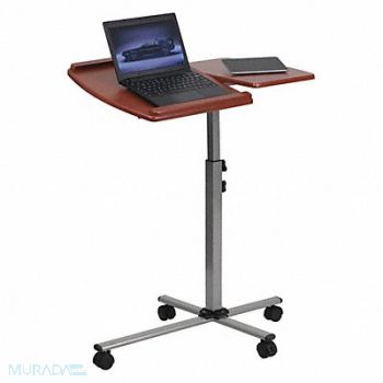 FLASH FURNITURE Laptop Desk Cherry Overall 17-1/2 D, 420G82