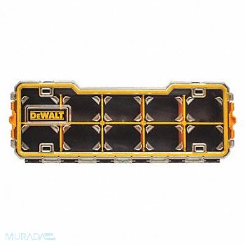 DEWALT Comprt Bx Integ Snaps Blk/Ylw 2.875 in, 420H34
