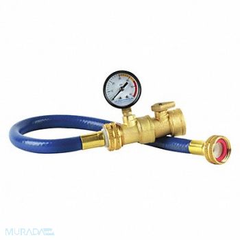 SAFE-T-SEAL Water Fill Hose Brass 3/4 MHT, 420H80