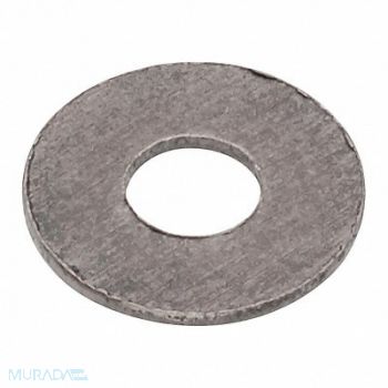 GRAINGER APPROVED FltWsh Plain Titanium #2 1/4x0.018in 5PK, 420M93