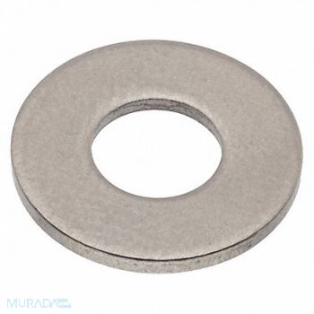 GRAINGER APPROVED FltWsh Pln Titanium #10 1/2x0.065in 5PK, 420M98