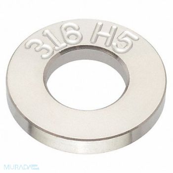 GRAINGER APPROVED StrctFltWsh 316H5 SS 3/8 13/16x.13 1PK, 420R54